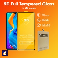 Huawei Y8p Y7a Y7 Pro Y6p Y6s Y6 Y5p Y5 2019 Lite 2018 9d Full Cover Clear Tempered Glass