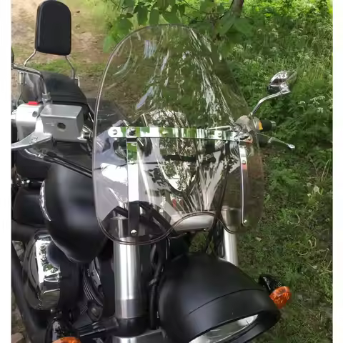 Windscreen For Honda VT1300 VT1800 VT 1300 1800 S C C1 CX CXA Fury 7/8" Or 1" Handlebar Grips Screen