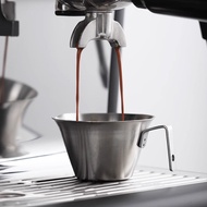 I Stainless Steel espresso Cup Coffee Machine espresso Cup espresso Extraction with Scale 100ml Meas