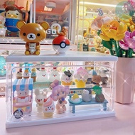 Toy Figure Doll Display Box Storage Dust Free Water Proof 2 Floor กล่องสะสมโมเดล อะคริลิคใส ตู้โชว์มินิมอล ตู้โมเดล 2 ชั้น