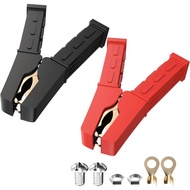 Goupchn Heavy Duty Crocodile Clamps 500A 2PCS Car Battery Charger Clips