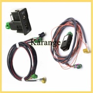 CarPlay Media AUX MIB2 PRO USB AMI Install Plug Socket Switch Button Harness 5G0035222E 5G0035222F 5