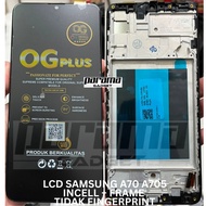 LCD SAMSUNG GALAXY A70 A705 TOUCHSCREEN INCELL FRAME Original OG PLUS