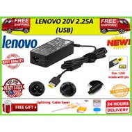 Lenovo 20V 2.25A (USB) For ThinkPad X240 X240i X240s, ThinkPad Edge E470, ThinkPad Yoga 12 Series La