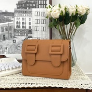 MERIMIES 劍橋包 斜背包 | 深紅棕