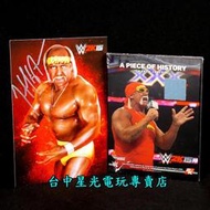 缺貨【特典商品】☆ WWE 2K15 典藏版 Hulk Hogan 簽名卡＋競技場帆布 ☆【不含遊戲軟體】