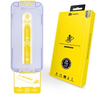 Hoda Glossy Glass Protector iPhone 17/18 Series with Dust-Free Space Capsule Film Handy Tool HODA