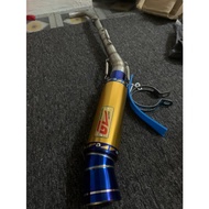 GL RACING 28MM OPEN EXHAUST EKZOS EXZOS TEMBAK WAVE125 EX5 DREAM LEGENDA SRL110