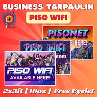 PISO WIFI TARPAULIN LANDSCAPE 10 OZ