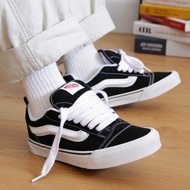 Vans Knu Skool Shoes Black White Classic Original Vans Oldksool Men Women Original 100% New Vans Shoes!