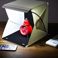 Small Photo Studio Box Folding Portable Photo Box with LED Mini Studio Box for Product Photography f