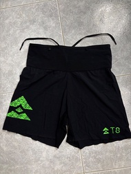 T8 unisex Sherpa shorts (black)