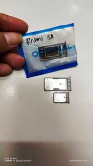 SIM Tray / Slot Sim card XIAOMI REDMI 5A - Dual Bukan Hybrid