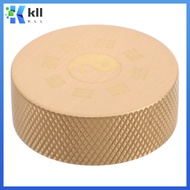 Round Block Brass Paperweight Chinese Paperweight Brass Desk Paperweights Home Office Decoration For