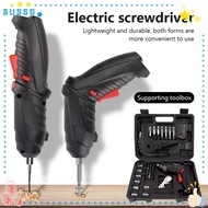 SUSSG 3/15/47PCS 3.6v Electric Screwdriver Kit, 1800mAh Lithium Battery Screw Removal Rechargeable C