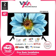 [Free Installation within Klang Valley Area] Sharp 42 Inch Android Google Full HD LED TV 2TC42EG1X 42" AQUOS FHD Google TV