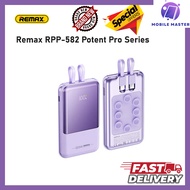 Remax RPP-582 Potent Pro Series 20W + 22.5W Suction Cup Cabled PowerBank 10000mAh