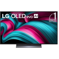 LG 48"-Inch 48C5 Class OLED evo AI 4K C5 Series Smart TV w/Dolby Atmos, Dolby Vision, HDR10, AI Supe