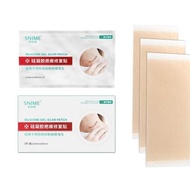 Isi 3 Silikon Removable Scar Sheet Plester Keloid Scars Away Medical Grade Soft Silicone Tape