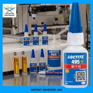 FULL SERIES Loctite 495 instant adhesive super glue 20ml welding 99% material wood metal threadlock 