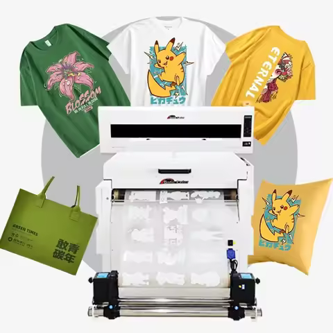Heat Transfer Printer Dtf Printing T Shirt Printing Machine 60Cm Dtf Printer 60CM Dtf Printer For Te