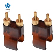 Brass Fine Tuners for Erhu, 2pcs Professional String Adjusters- for Precise Erhu Tuning, Music Instr