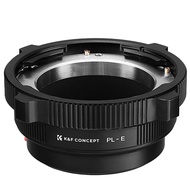 K&F Concept PL-E Mount Lens Adapter, PL Lens Converter Compatible with Sony E/NEX Mount Adapter