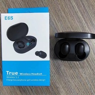 Jiashi e6s Tai nghe Bluetooth Màn hình hiển thị kỹ thuật số A6S Macaron E7 Tai nghe bluetooth Mini t