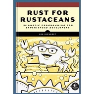 Physical book BOOK Rust for Rustaceans: Idiomatic Programming for Experienced Development
