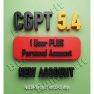 24-7 Chat with AI Got 5.4 plus Toolkit | 1 user personal acc | Mudah & Padu TV PC CCTV