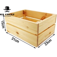 Wood Crate Home Decoration / Wood Storage Crate