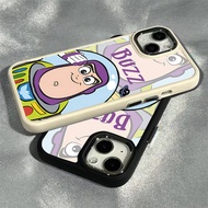 Creative Cartoon Buzz Lightyear Pattern Phone Case Compatible for IPhone 15 13 11 14 12 Pro Max 7/8 Plus IPhone SE 2020 X XS MAX Fashion Shockproof Case