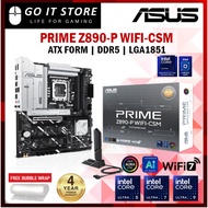 ASUS PRIME Z890-P WIFI CSM DDR5 LGA 1851 Motherboard + Intel Core Ultra 5 245K / Ultra 7 265KF / Ult
