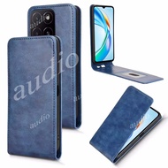 Honor X5b Plus 4G 2025 Flip Up and Down Business Leather Phone Case For HONOR X5b Plus X5bPlus 4G Ca