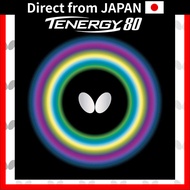 Butterfly Table Tennis Rubber Tenergy 80 - Soft - Spin - Black/Red - Various Thicknesses