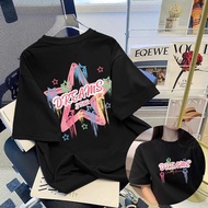 HappyTee Women's T-shirt - Dreams Star Colorful Star T-shirt