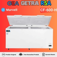 Chest Freezer Box Rsa Cf-600-H Chest Freezer 500 Liter Garansi Resmi