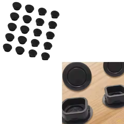 23GC Vehicle Port Protectors 2 Size Selection Rubber Weatherproof Design