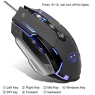 G2 Gaming Mouse 6 Buttons 3200 Dpi Black