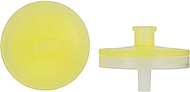 MACHEREY-NAGEL 729007.400 CHROMAFIL PTFE Syringe Filter, Top: Yellow, Bottom: Colorless, 0.2µm Pore Size, 25 mm Membrane Diameter (Pack of 400)