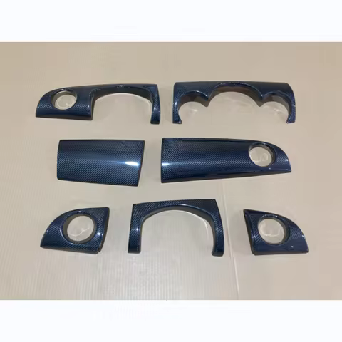 Carbon Fiber Center Gauge Bezel For Mini R53 Fibre Glass Steering Column Surround Trim Glossy Air Co
