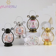 【COLORFUL】LED Oil Lamp Ornaments Exquisite Design Home Decoration Oil Lamp Ornaments
