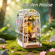 【PPXD】DIY Miniature Doll House Garden House DIY Model House Miniature House Handmade Toys DIY Dollho