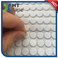 Dot adhesive foam strong double-sided tape Diameter8MM Thickness1MM White pe Foam double-sided tape