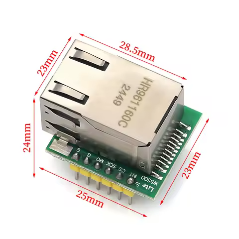 USR-ES1 W5500 Ethernet network module hardware SPI to LAN/ Ethernet TCP / IP 51 / STM32 microcontrol