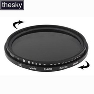 52mm ND Fader Neutral Density Adjustable Variable Filter ND 2 to ND 400 Filter