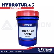 [100% ORIGINAL] PETRON HYDROTUR AW 46 HYDRAULIC OIL  18L