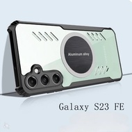 Case Cooling Samsung S24 FE / S23 FE 5G Casing Gaming Magsafe Fan Heat Cooler Galaxy