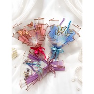 Butterfly bouquet, flower bouquet M, gift bouquet