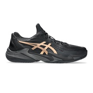 Asics รองเท้าเทนนิสผู้ชาย Court FF 3 Novak Night Energy | Black/Prism Gold ( 1041A527-960 )